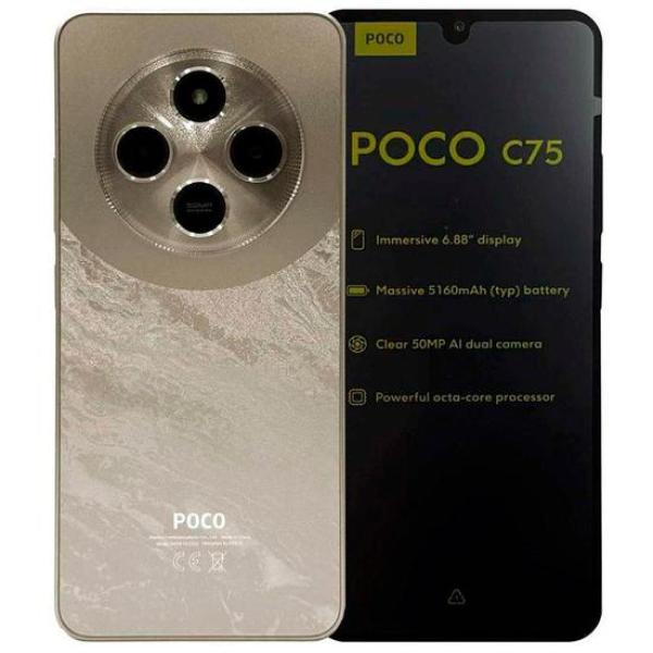Celular Xiaomi Poco C75 Dual Chip 256GB 4G Global