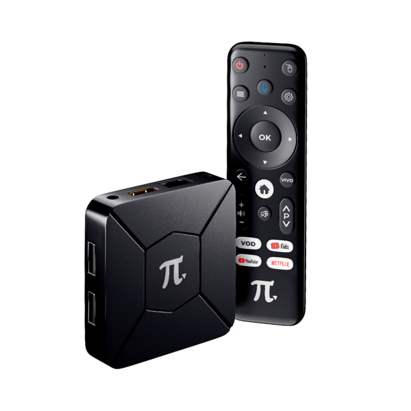 BOX PI TV IPTV 4K 2+8GB ANDROID 10